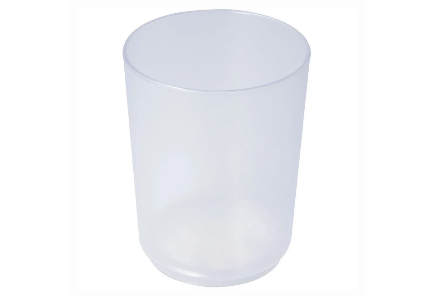 PARSA Beauty Zahnputzbecher Flair Transparent PS-Kunststoff - Bild 2