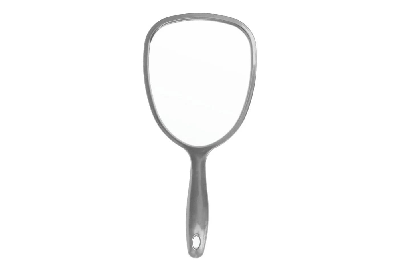 PARSA Beauty ESSENTIAL Handspiegel Anthrazit - Kompakter Schminkspiegel - Bild 2