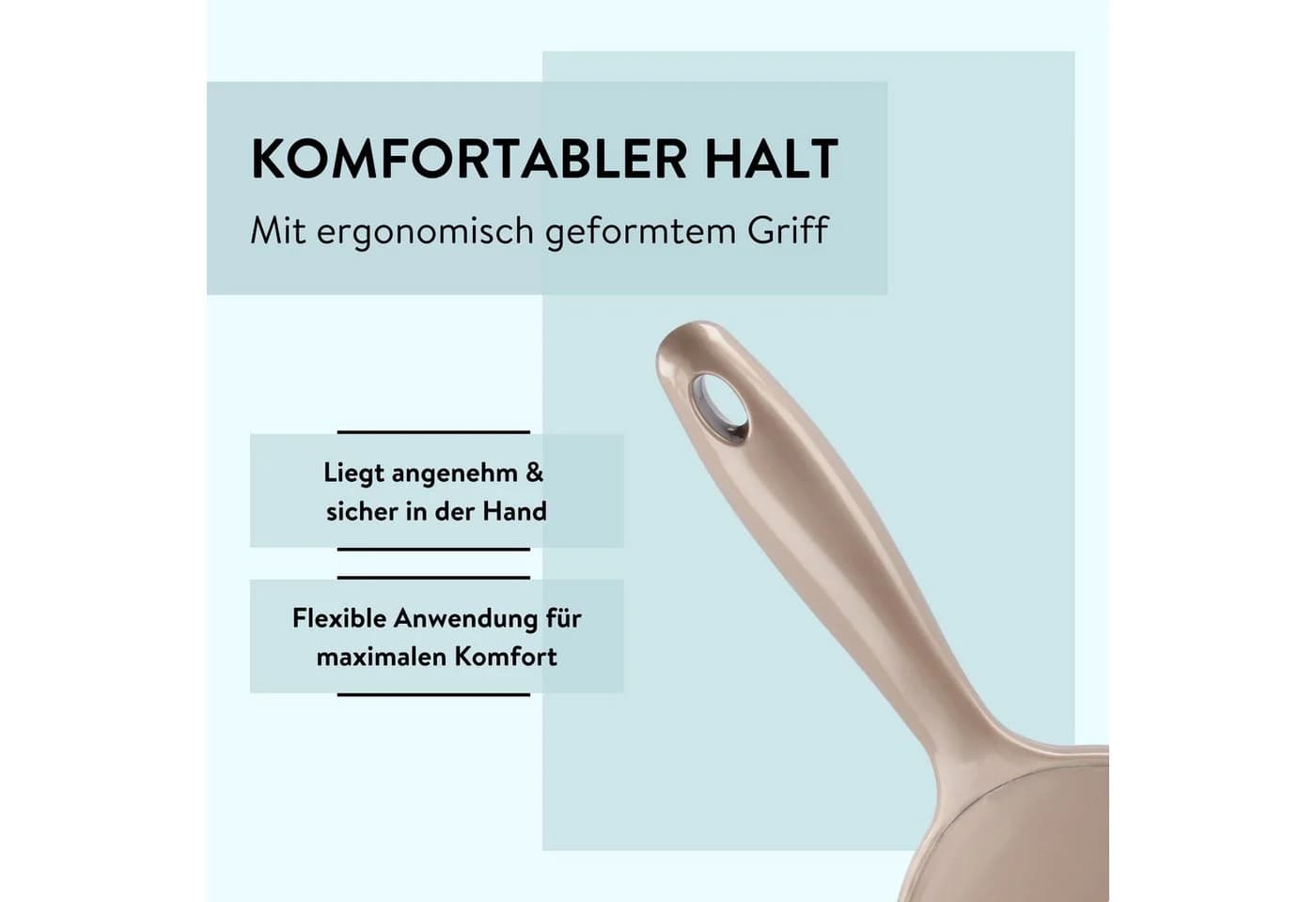 PARSA Beauty ESSENTIAL Handspiegel Champagner Schminkspiegel - Bild 5