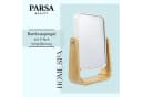 PARSA Beauty Kosmetikspiegel mit Bambusfuß & 5-fach Vergrößerung Bild 1