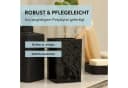 PARSA Beauty Seifenschale Schwarz Rubber Look Bild 5