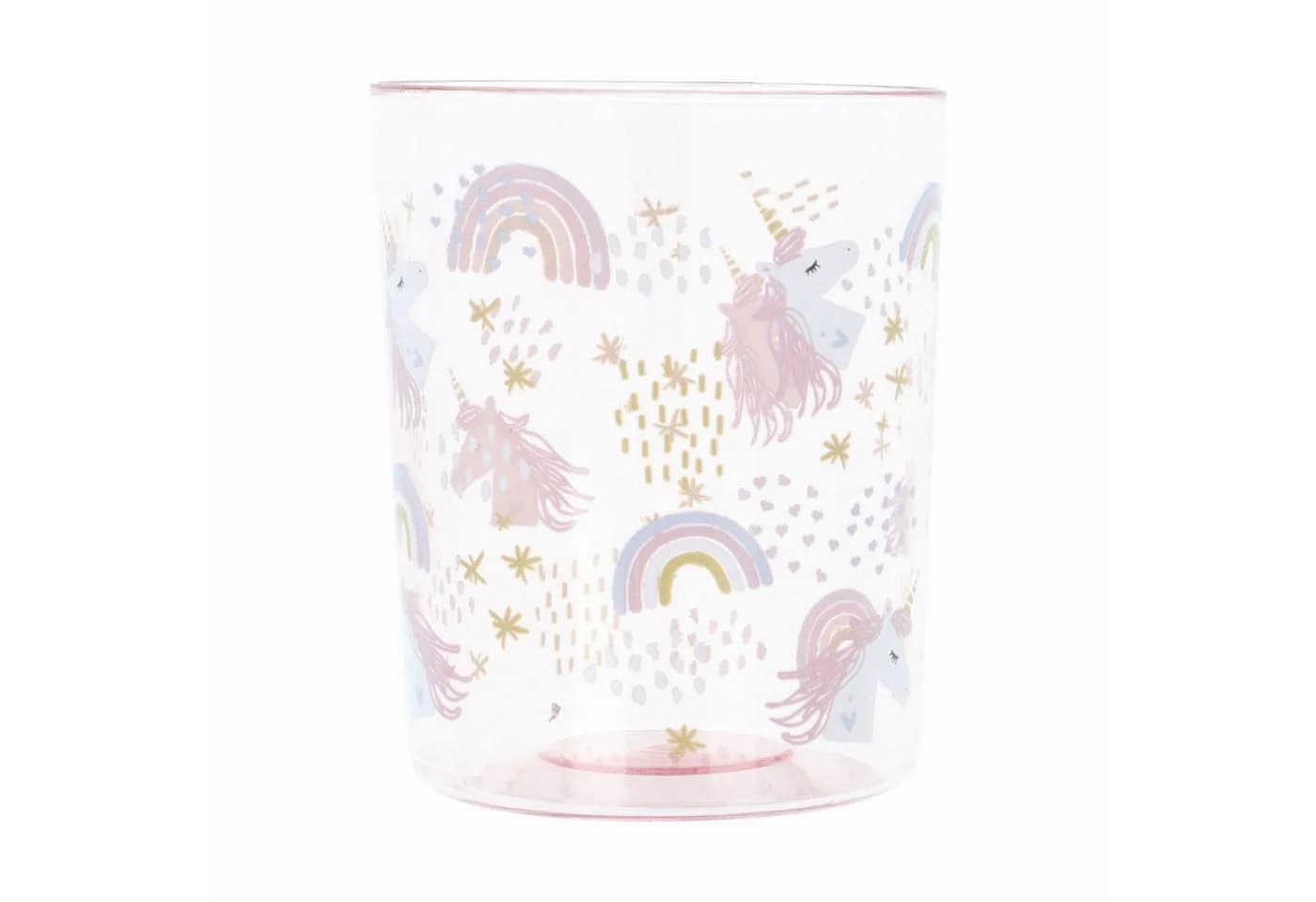 PARSA Beauty Zahnputzbecher Kids Einhorn Bunt Rosa ABS-Kunststoff - Bild 2