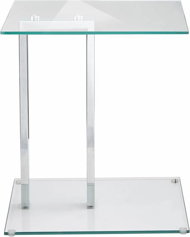 HAKU Beistelltisch in moderner Glasoptik mit Sicherheitsglas - Bild 4