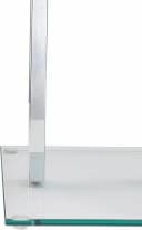 HAKU Beistelltisch in moderner Glasoptik mit Sicherheitsglas Bild 5