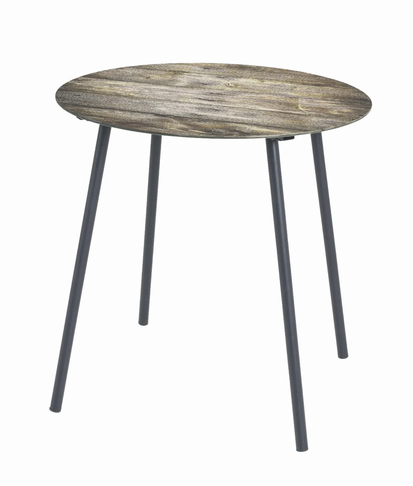 HAKU Beistelltisch HAZE Braun Glas Metall