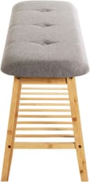 HAKU Schuhbank Beige Bambus Bild 4