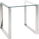 HAKU Beistelltisch Silber Glas Modern Bild 3