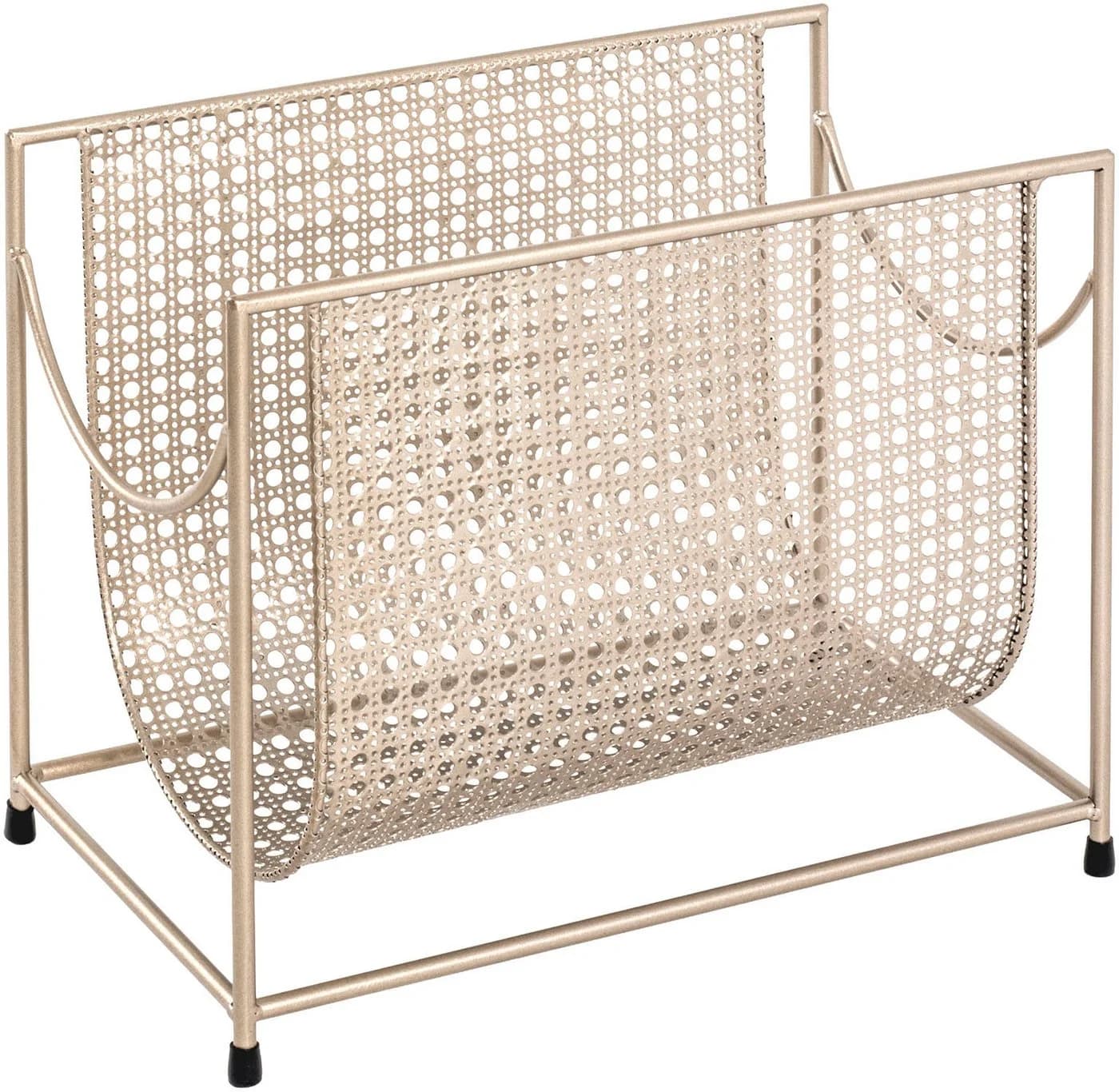 HAKU Zeitungsständer 22217 Gold Gitter-Design - Bild 2