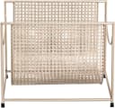 HAKU Zeitungsständer 22217 Gold Gitter-Design Bild 3