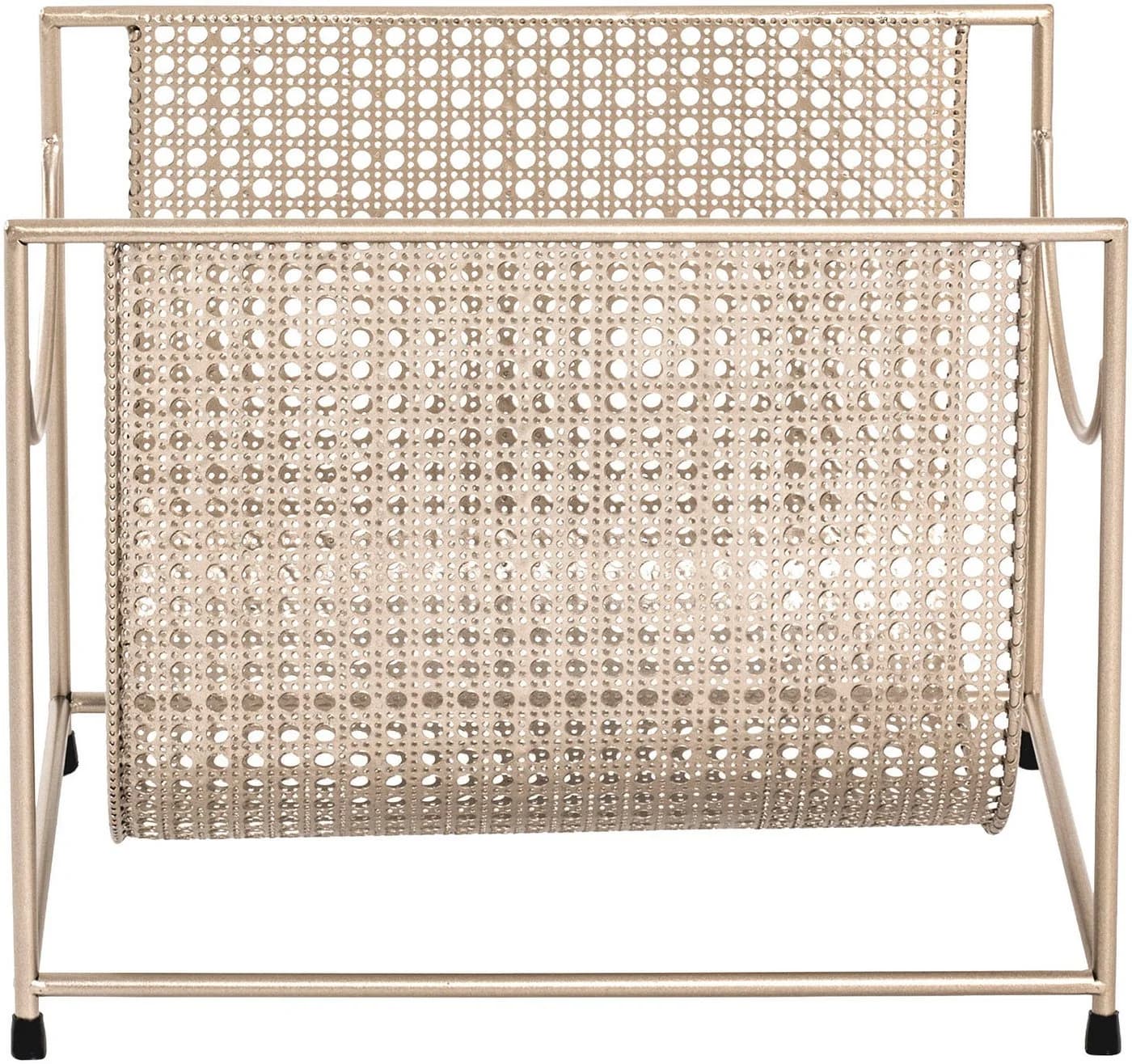 HAKU Zeitungsständer 22217 Gold Gitter-Design - Bild 3