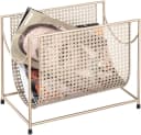 HAKU Zeitungsständer 22217 Gold Gitter-Design Bild 5