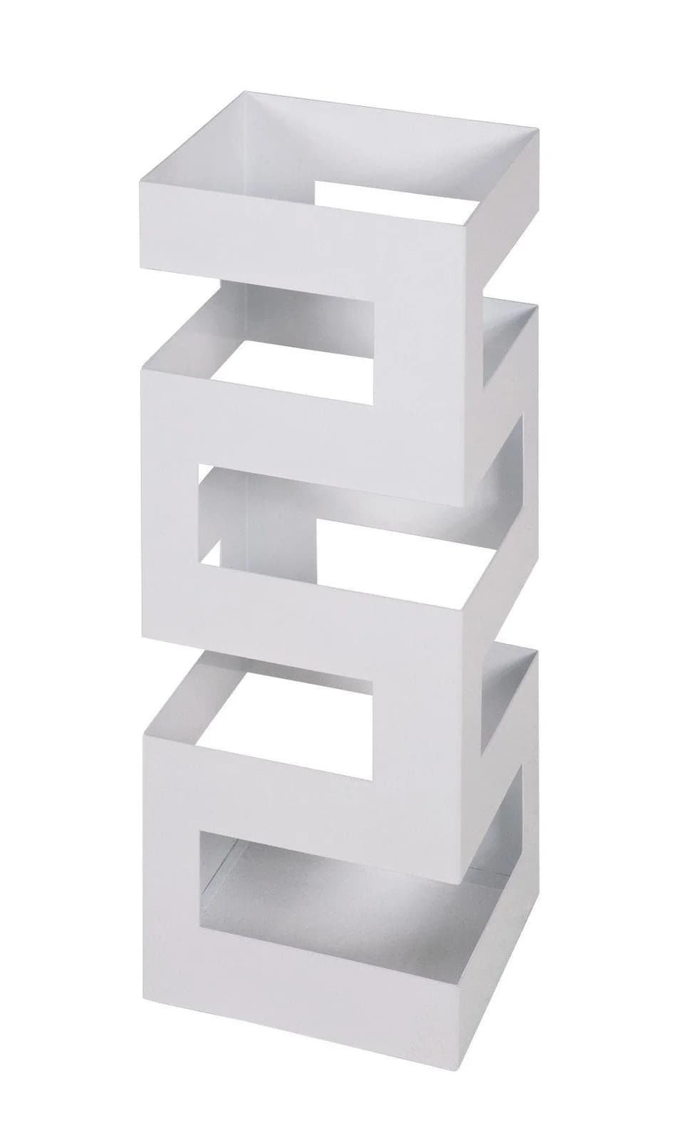 HAKU Schirmständer Weiß Metall Stilvolles Design