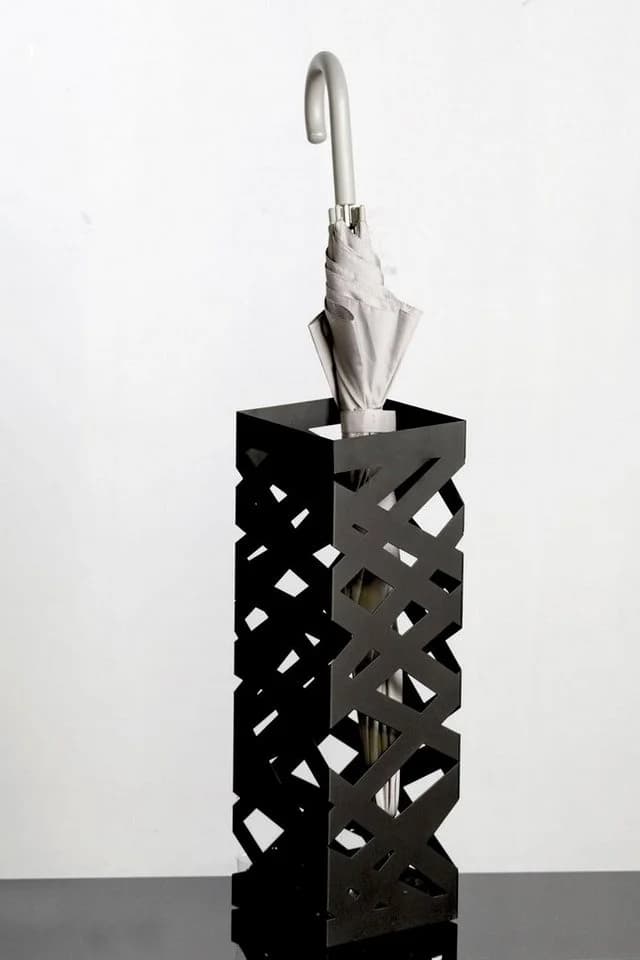 Schirmständer HAKU Schwarz Metall