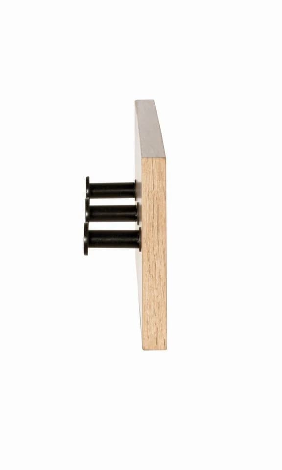 HAKU Garderobenleiste PARMA Braun Holzwerkstoff - Bild 4