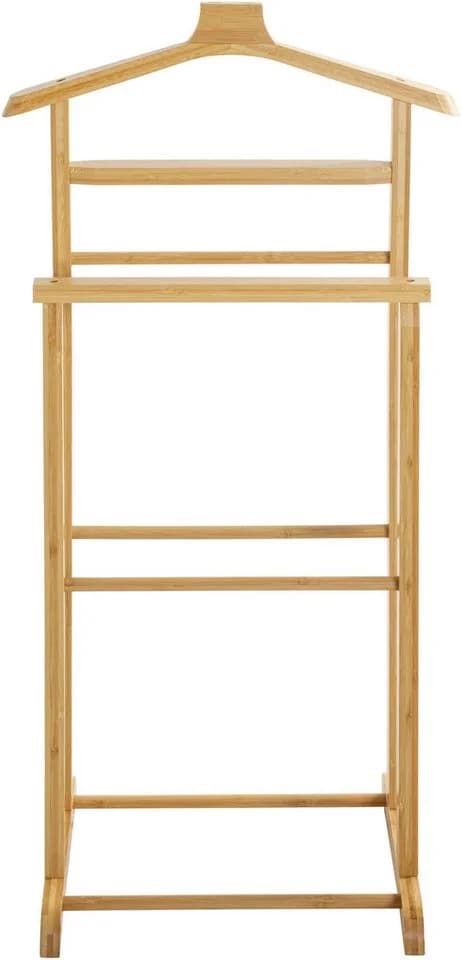 HAKU Herrendiener Massivholz Klassisch Beige - Bild 3