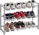 HAKU Schuhregal Grau Metall Bild 4