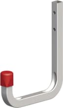 alfer Wandhaken Stahl verzinkt Kappe rot 115 mm Bild 1