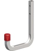alfer Wandhaken Stahl verzinkt Kappe rot 115 mm Bild 2