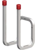 alfer Stiefelhalter Wandhaken Stahl Rot Bild 2