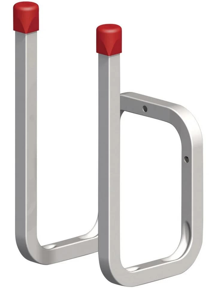 alfer Stiefelhalter Wandhaken Stahl Rot - Bild 2