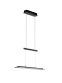 Fischer & Honsel Pendelleuchte TENSO Schwarz/Grau Modern Dimmbar Bild 1