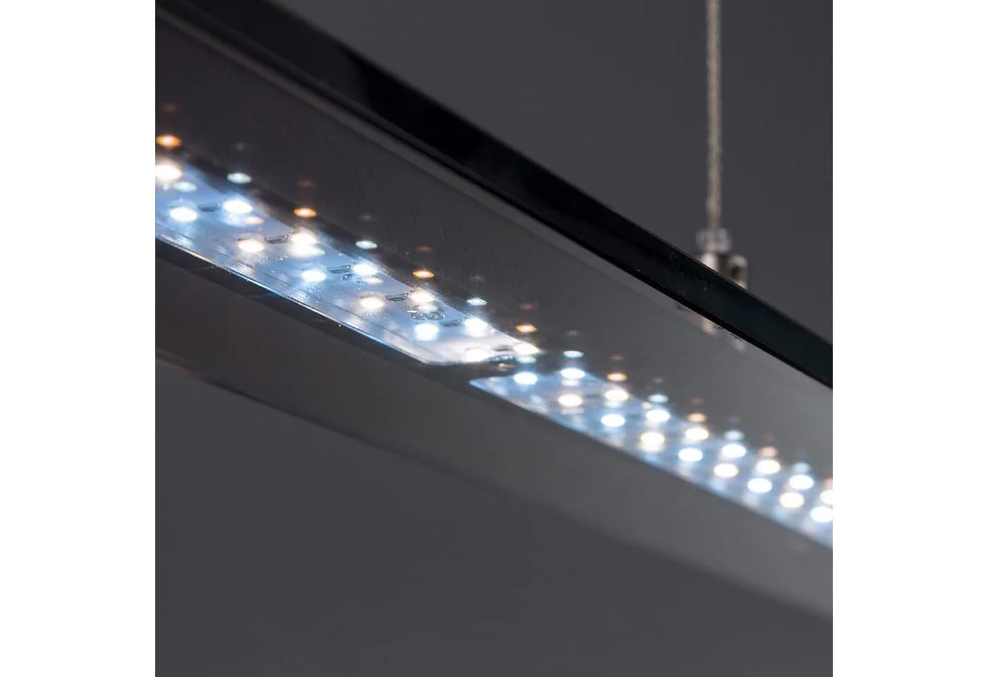 Fischer & Honsel Pendelleuchte TENSO Schwarz/Grau Modern Dimmbar - Bild 3