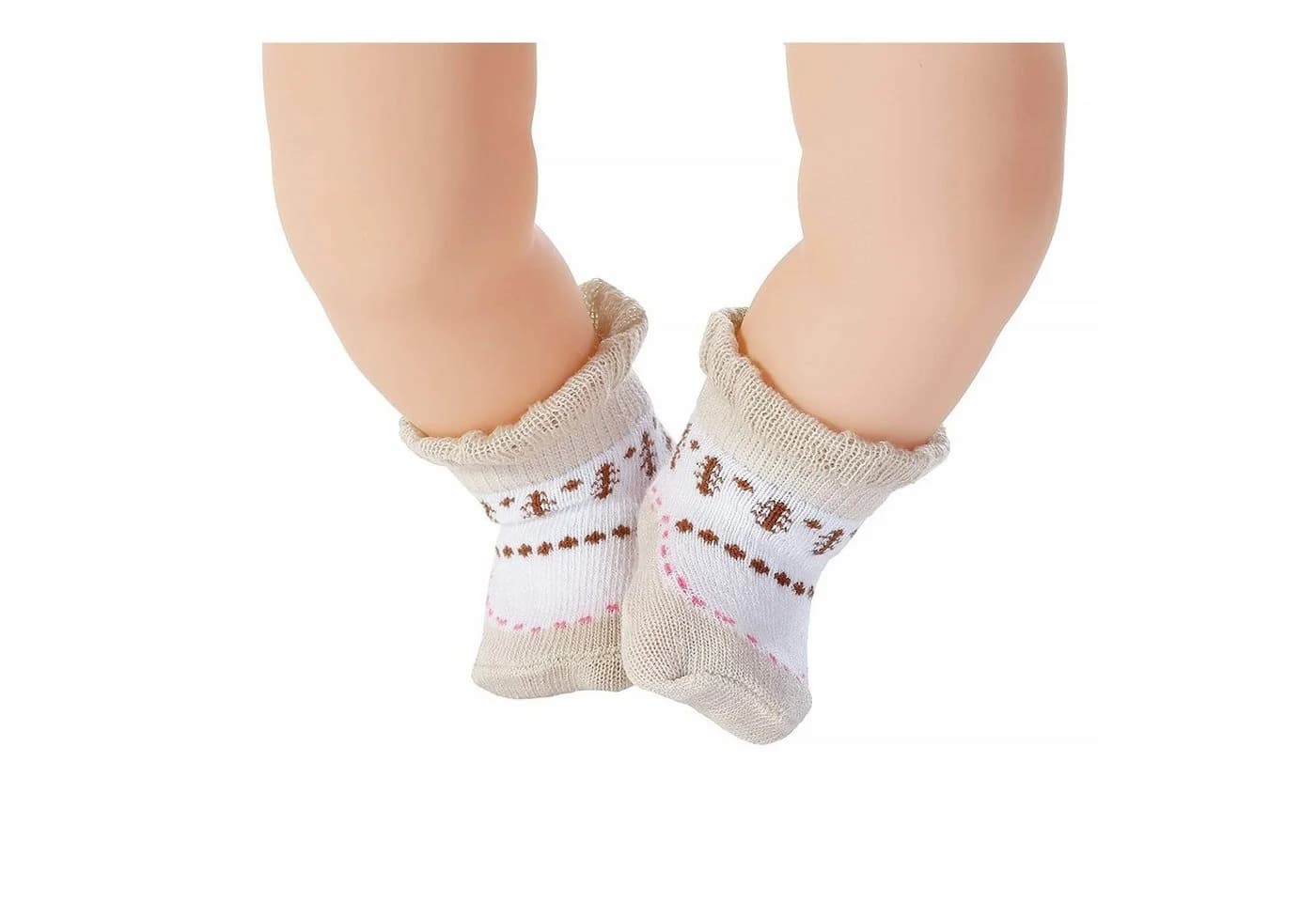 Zapf Creation Baby Annabell Socken 43cm 2 Paar Puppenkleidung Bunt - Bild 2