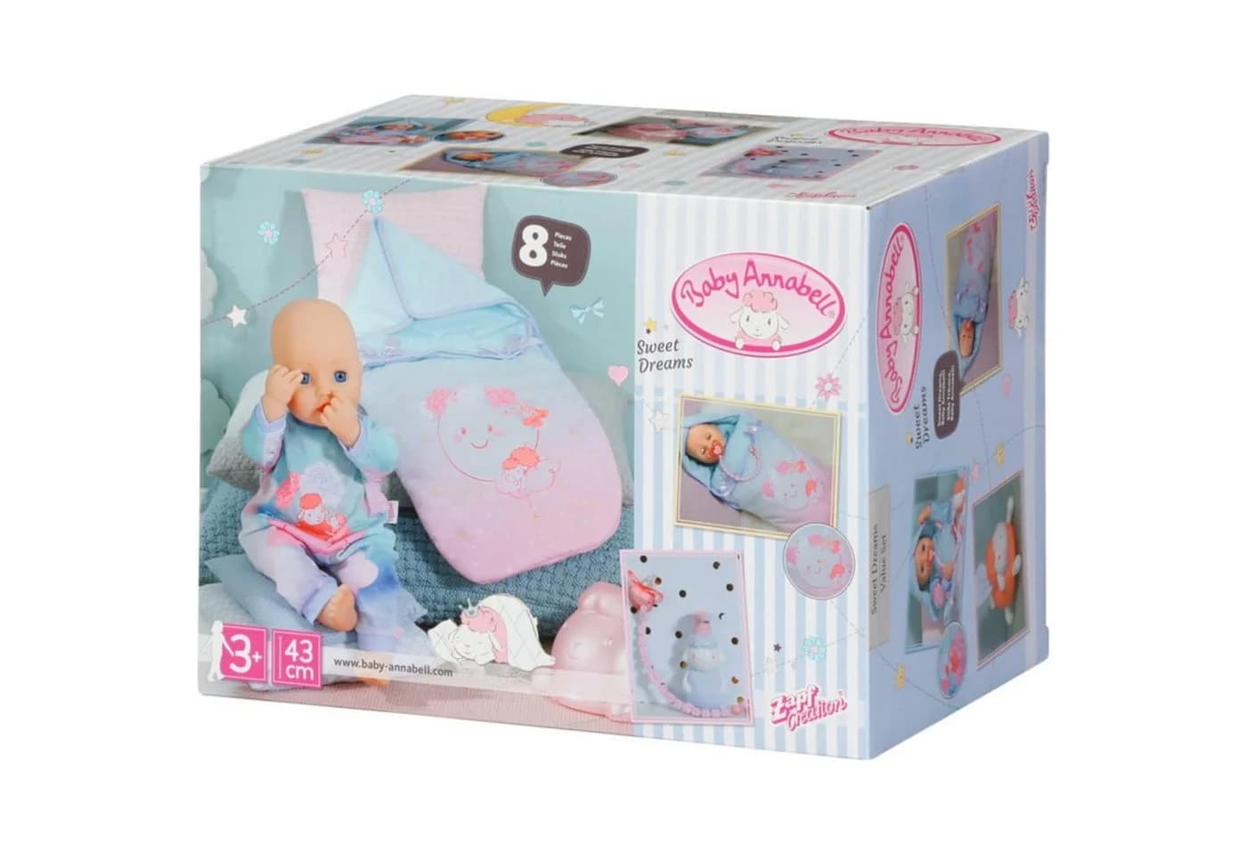 Zapf Creation® Puppen Accessoires-Set Baby Annabell Sweet Dreams Value Set - Bild 2