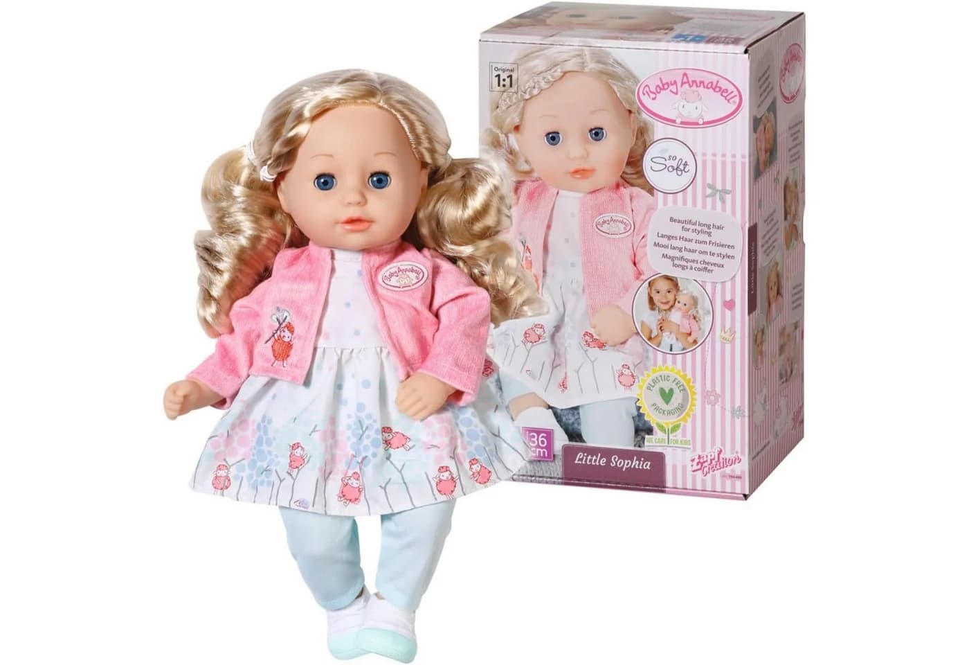 Zapf Creation® Babypuppe 706480 Baby Annabell Little Sophia 36cm - Bild 2