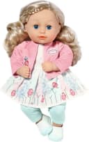 Zapf Creation Baby Annabell Little Sophia Puppe 36cm Weiß/Rosa/Blau Bild 1