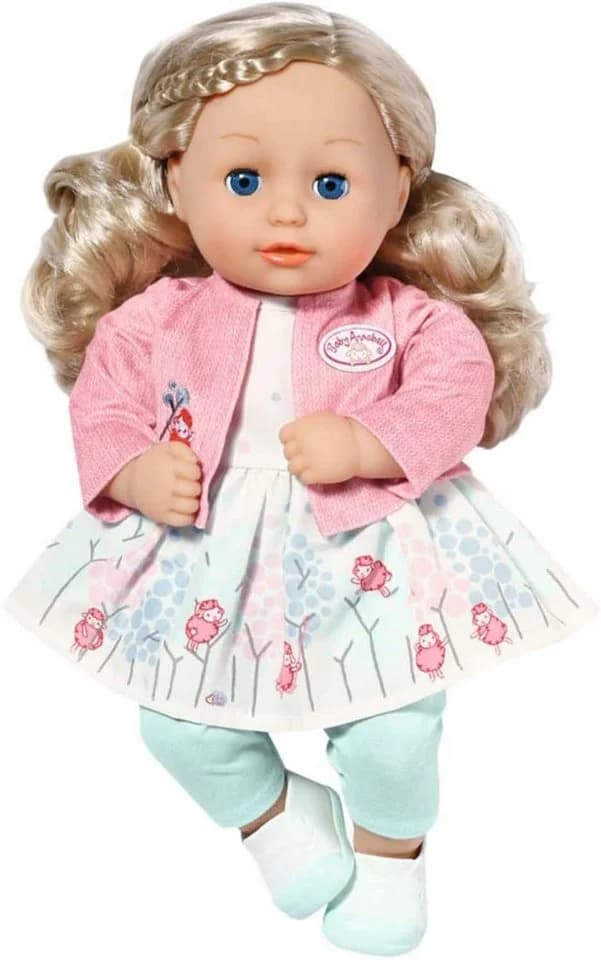 Zapf Creation Baby Annabell Little Sophia Puppe 36cm Weiß/Rosa/Blau