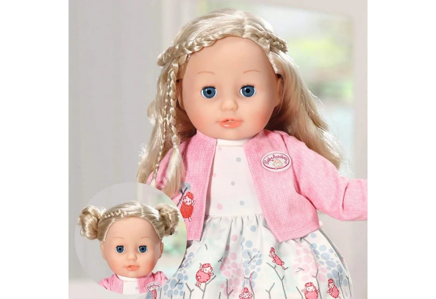 Zapf Creation Baby Annabell Little Sophia Puppe 36cm Weiß/Rosa/Blau - Bild 4