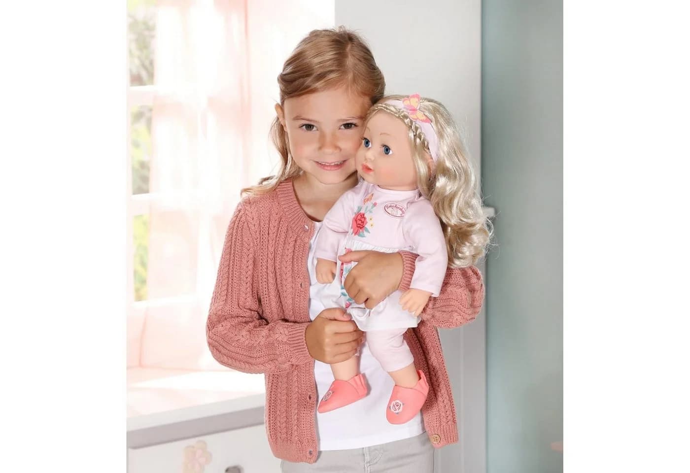 Zapf Creation Baby Annabell Sophia 43cm Rosa Weiß Interaktiv - Bild 4