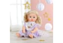 Zapf Creation Baby Annabell Kleid Tutu Lila mit goldenen Sternen 43cm Bild 1
