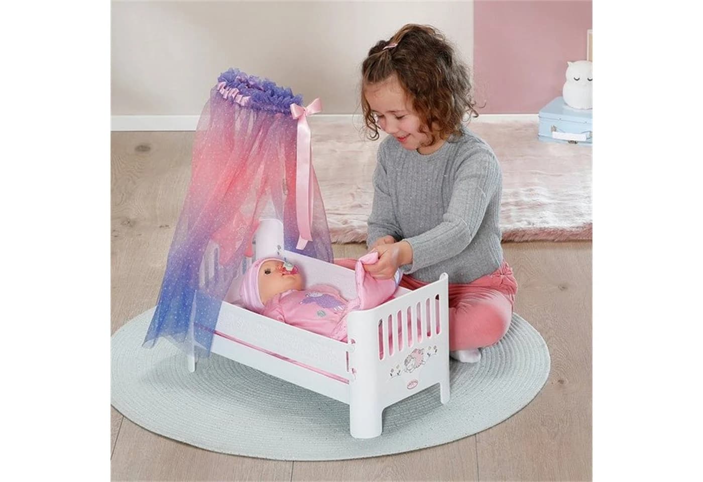 Zapf Creation® Puppenbett Baby Annabell Sweet Dreams Bett mit Sternenhimmel - Bild 5