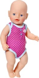 Baby Born Puppenkleidung Set 43 cm - 5-tlg. mit Wickeltasche Rosa/Blau Bild 3