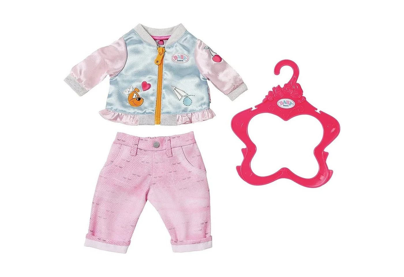 Zapf Creation BABY born Freizeit Outfit Jacke Hose Puppenkleidung
