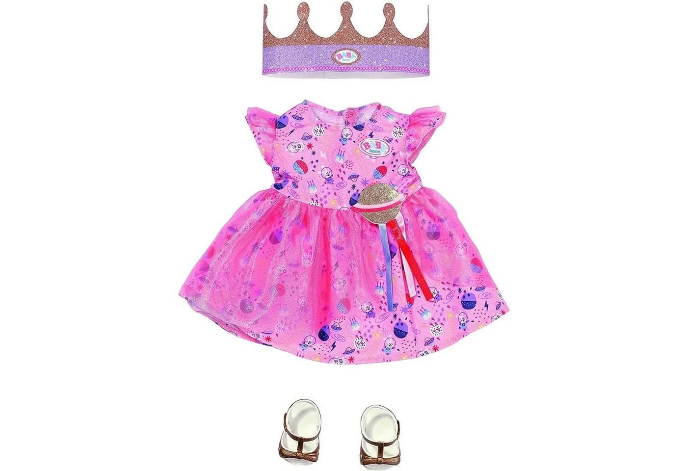 Zapf Creation Puppenkleidung BABY born Deluxe Happy Birthday Set Rosa - Bild 2