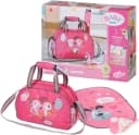 Baby Born Puppen Wickeltasche mit Wickelunterlage Rosa Bild 2