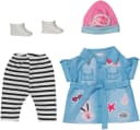 Baby Born Puppenkleidung Deluxe Jeans Kleid 43 cm Bunt Bild 2