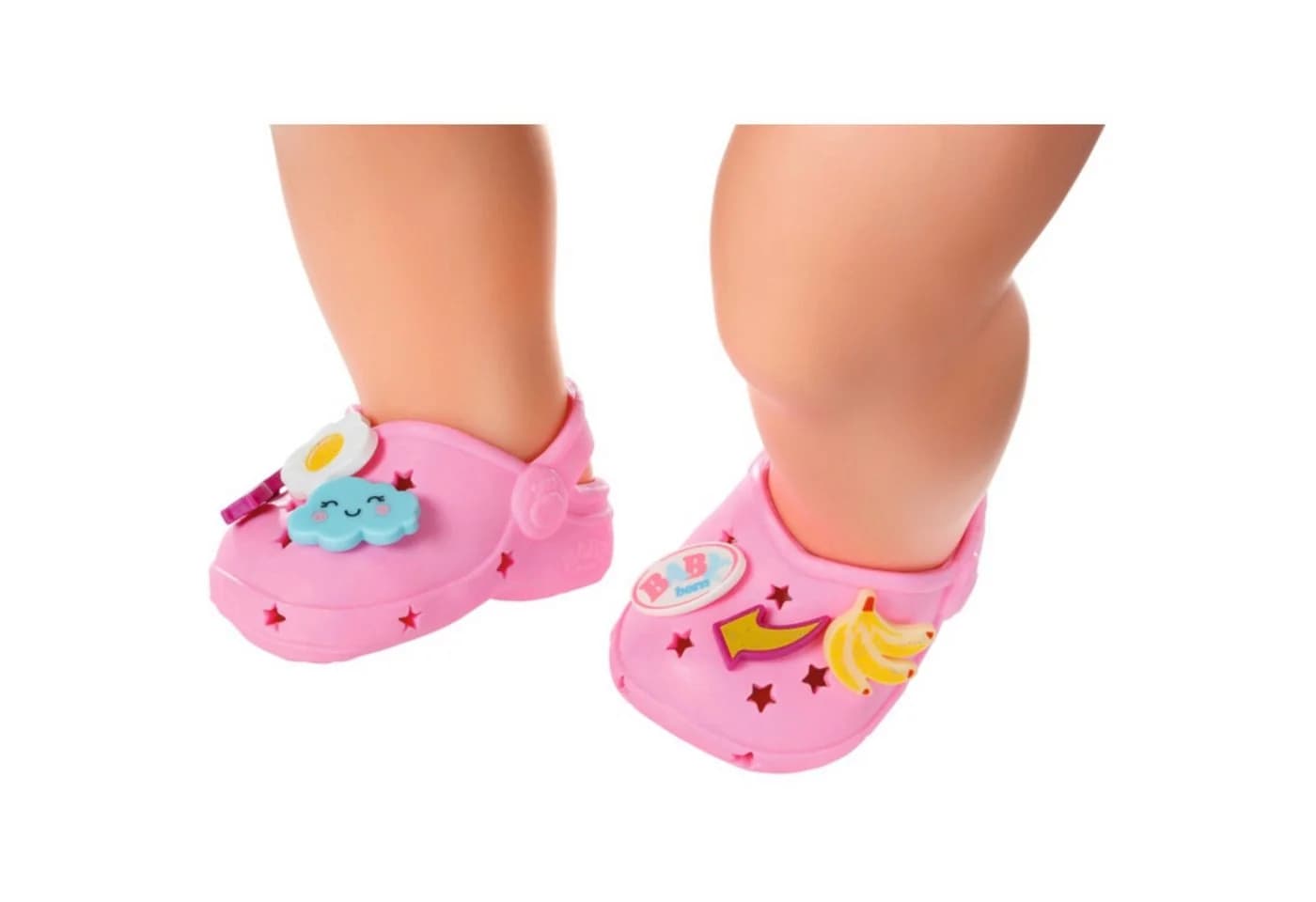 Zapf Creation BABY born Puppen Schuhe mit Pins Bunt