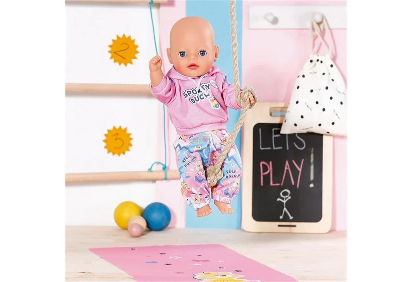 Zapf Creation BABY born Kindergarten Sport Outfit 36cm Bunt - Bild 3