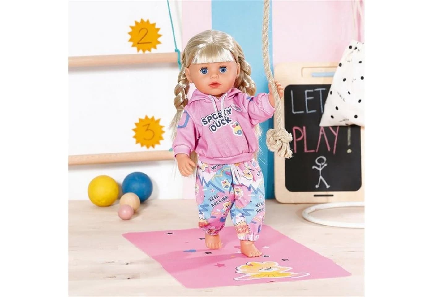 Zapf Creation BABY born Kindergarten Sport Outfit 36cm Bunt - Bild 5