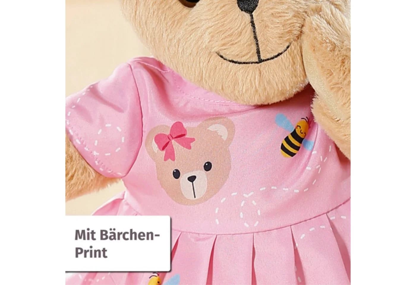 Baby Born Puppenkleidung Bärenkleid Rosa mit Schuhen - Bild 4