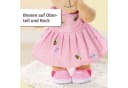 Baby Born Puppenkleidung Bärenkleid Rosa mit Schuhen Bild 5