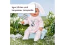 Baby Born Puppenkleidung Häschen Kuschelanzug Rosa Onesie Mütze Bild 4