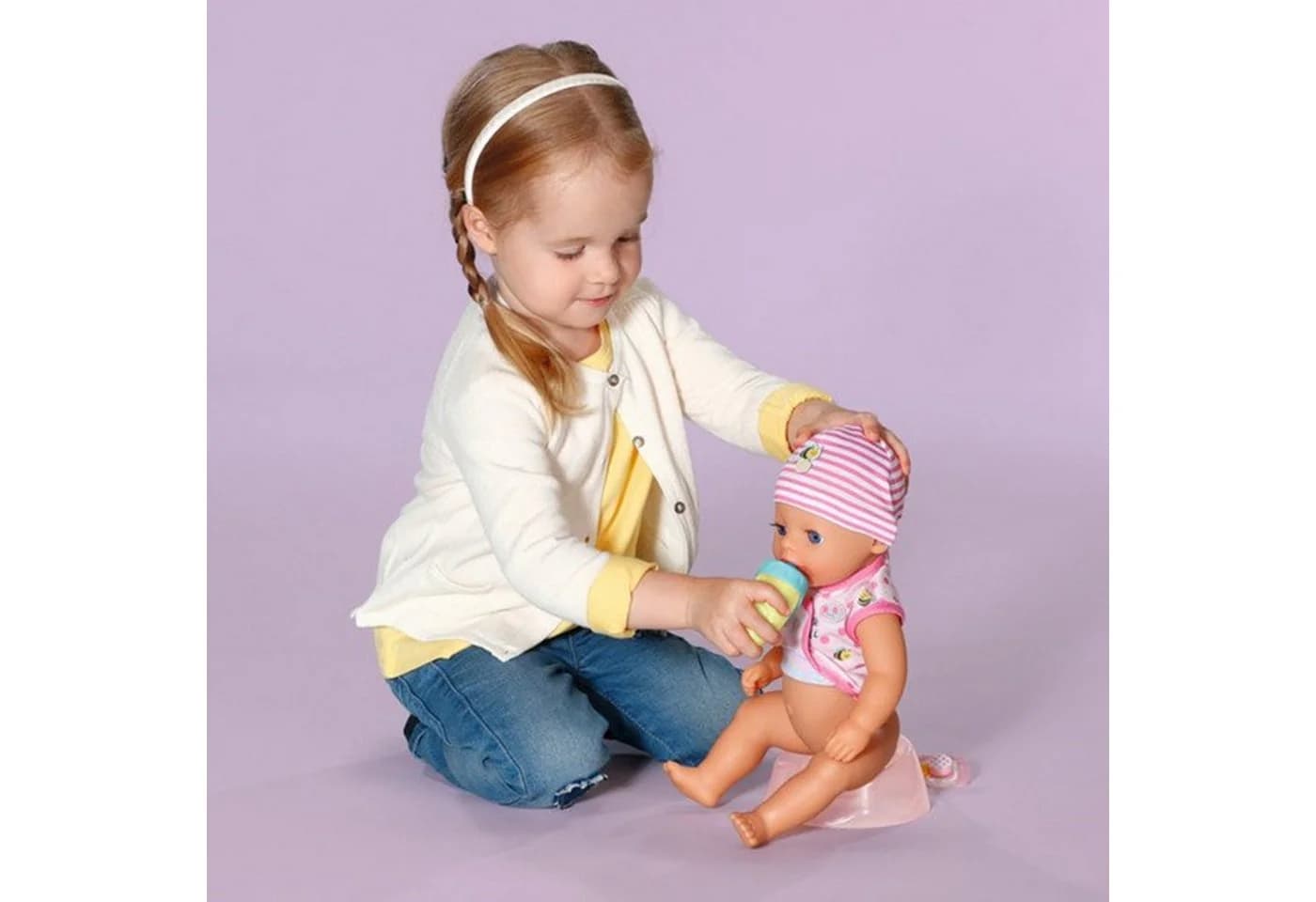 Zapf Creation® Babypuppe BABY born Lena Girl 36cm Rosa - Bild 3