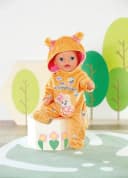 Baby Born Puppenkleidung Little Bär Onesie 36 cm Gelb/Rosa Bild 1