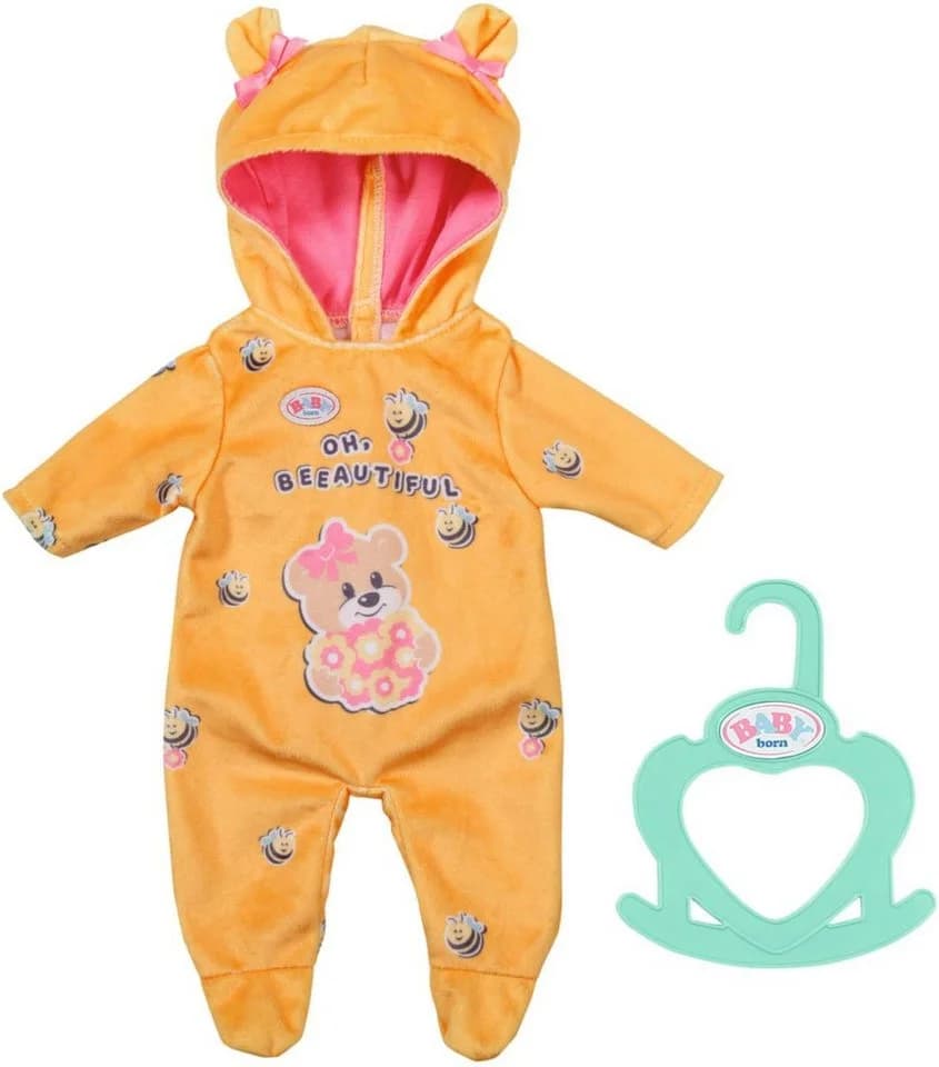 Baby Born Puppenkleidung Little Bär Onesie 36 cm Gelb/Rosa - Bild 2