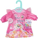 Baby Born Puppenkleidung Kleid Rosa 36 cm mit Kleiderbügel Bild 1